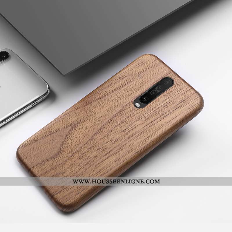 Coque Xiaomi Mi 9t Pro En Bois Protection Qualité Incassable Style Chinois Téléphone Portable Marron