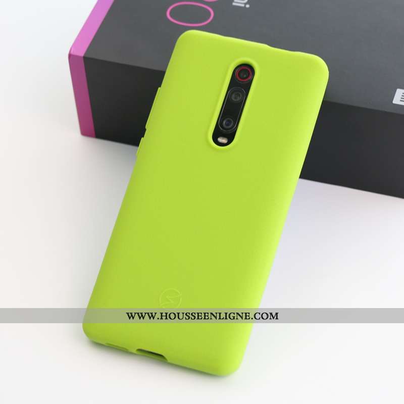 Coque Xiaomi Mi 9t Pro Fluide Doux Silicone Antidérapant Confortable Tout Compris Sentir Bleu
