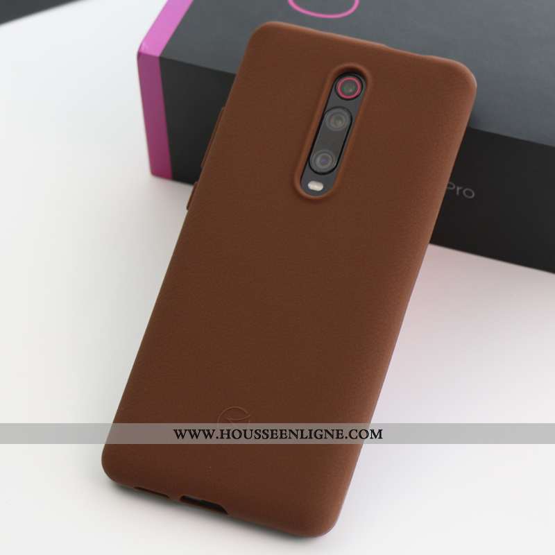Coque Xiaomi Mi 9t Pro Fluide Doux Silicone Antidérapant Confortable Tout Compris Sentir Bleu