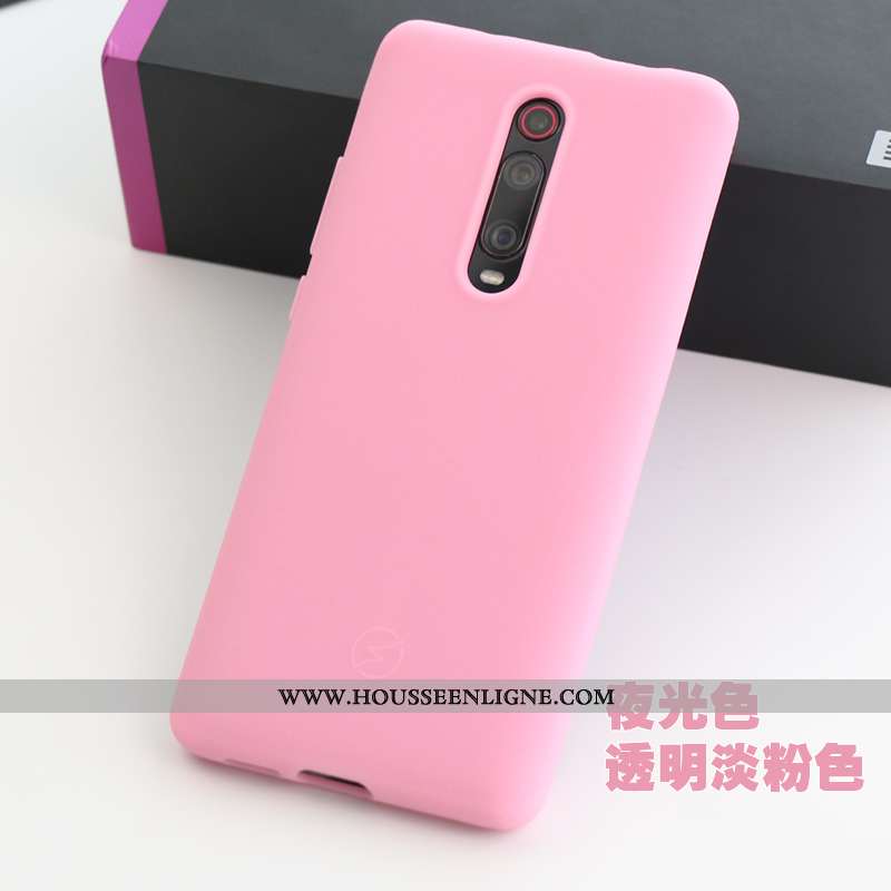 Coque Xiaomi Mi 9t Pro Fluide Doux Silicone Antidérapant Confortable Tout Compris Sentir Bleu