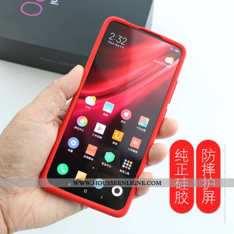 Coque Xiaomi Mi 9t Pro Fluide Doux Silicone Antidérapant Confortable Tout Compris Sentir Bleu