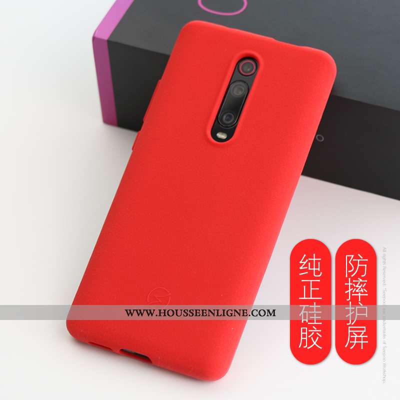 Coque Xiaomi Mi 9t Pro Fluide Doux Silicone Antidérapant Confortable Tout Compris Sentir Bleu