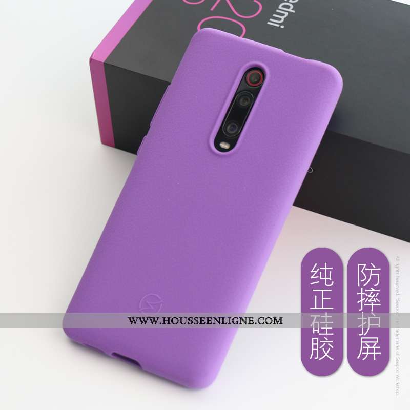 Coque Xiaomi Mi 9t Pro Fluide Doux Silicone Antidérapant Confortable Tout Compris Sentir Bleu