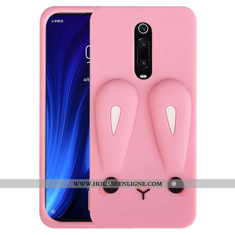 Coque Xiaomi Mi 9t Pro Fluide Doux Silicone Créatif Téléphone Portable Protection Nouveau Rouge