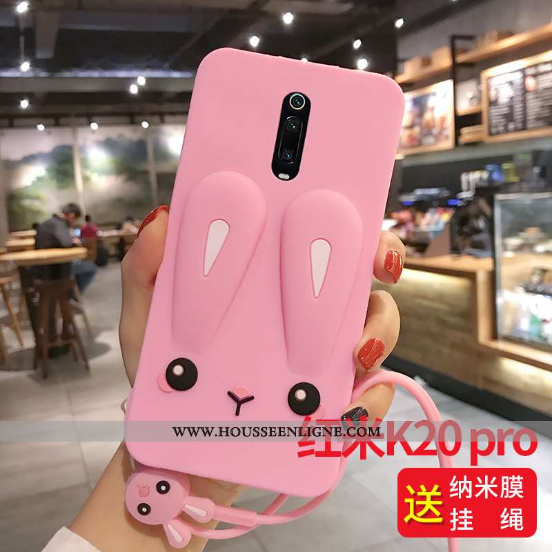 Coque Xiaomi Mi 9t Pro Fluide Doux Silicone Créatif Téléphone Portable Protection Nouveau Rouge