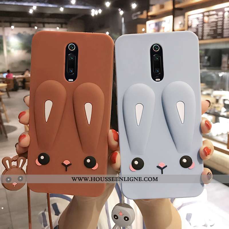 Coque Xiaomi Mi 9t Pro Fluide Doux Silicone Créatif Téléphone Portable Protection Nouveau Rouge