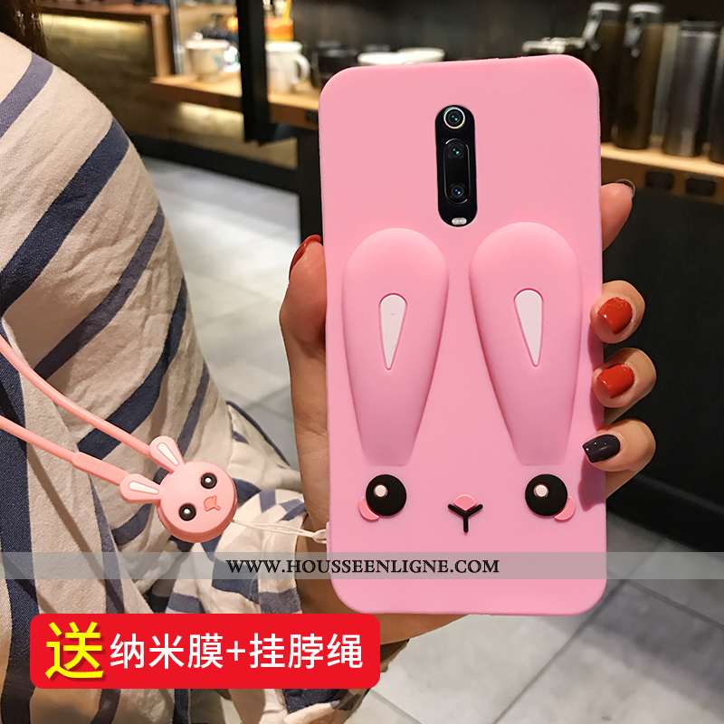 Coque Xiaomi Mi 9t Pro Fluide Doux Silicone Créatif Téléphone Portable Protection Nouveau Rouge