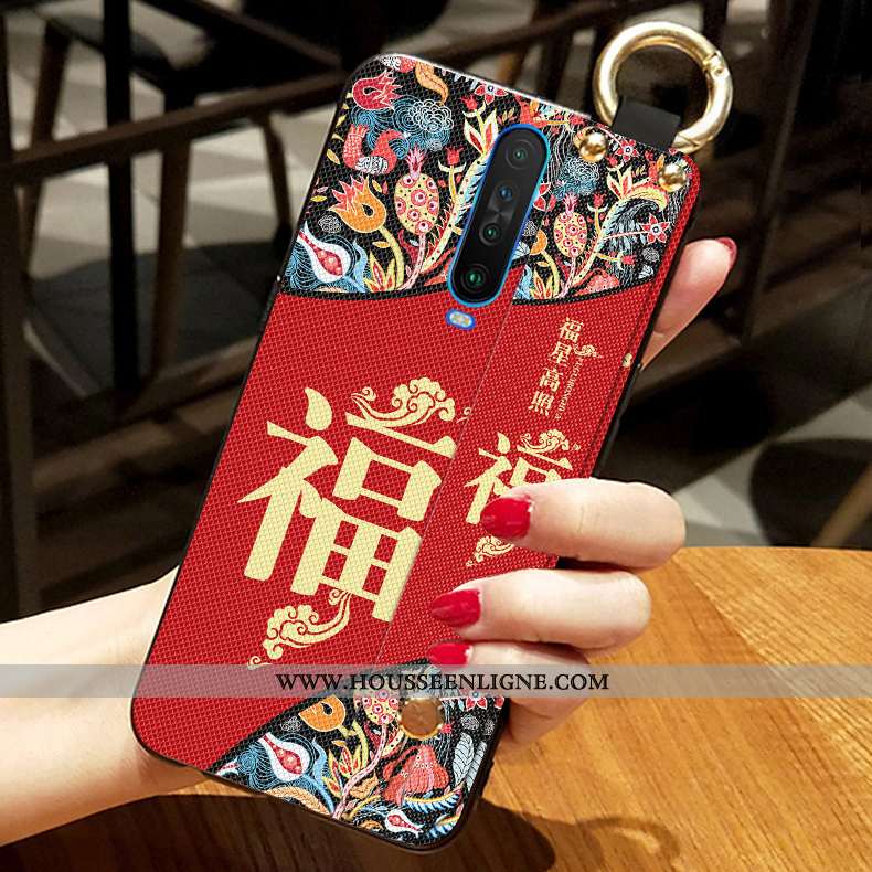 Coque Xiaomi Mi 9t Pro Fluide Doux Silicone Style Chinois Petit Rouge Mémorial