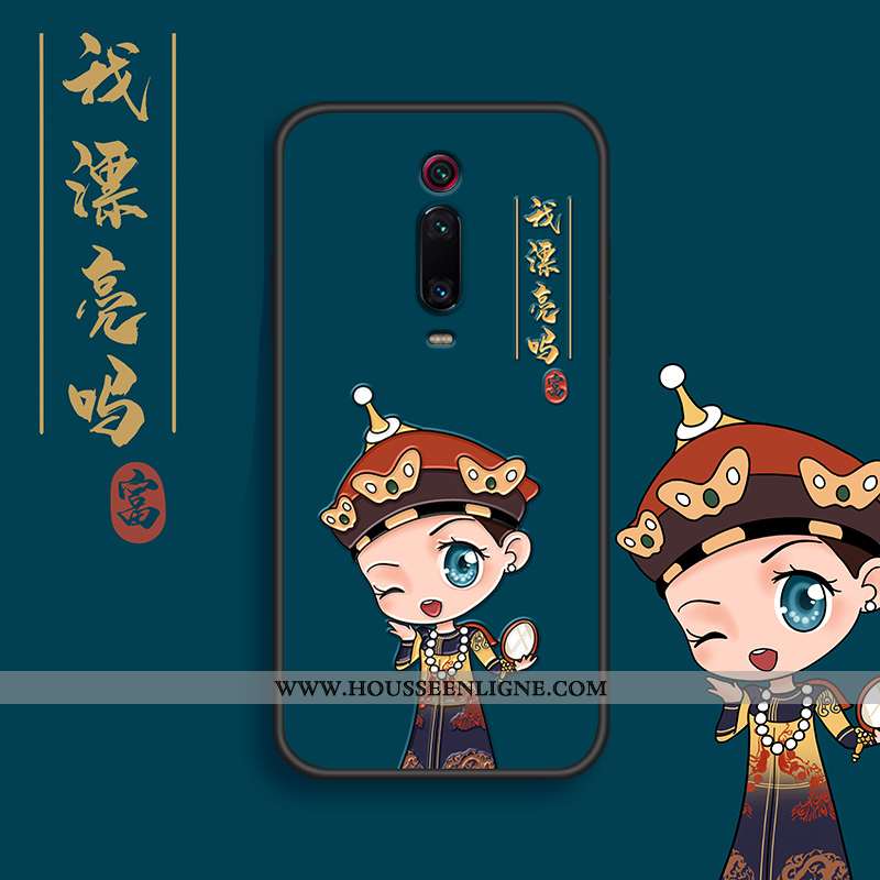 Coque Xiaomi Mi 9t Pro Gaufrage Charmant Tout Compris Silicone Palais Protection Téléphone Portable 