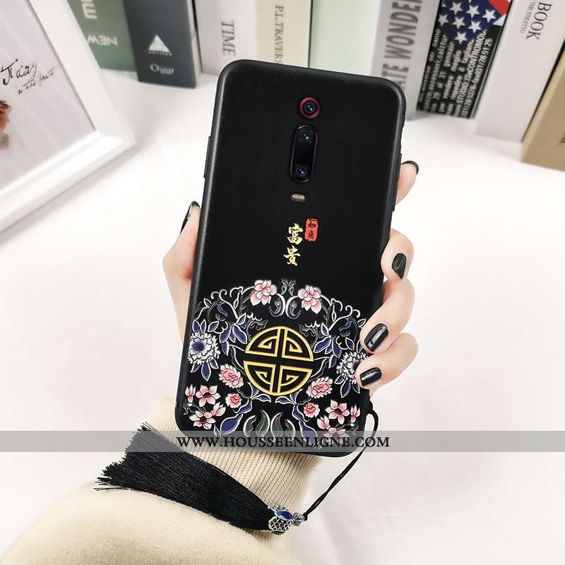 Coque Xiaomi Mi 9t Pro Imprimé Protection Tout Compris Personnalité Rouge Créatif