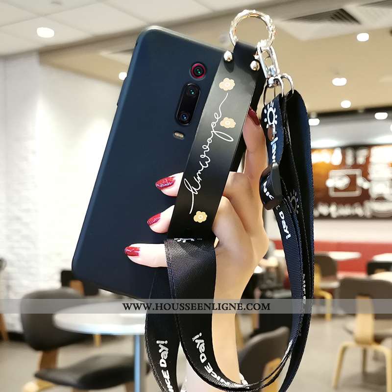 Coque Xiaomi Mi 9t Pro Ornements Suspendus Personnalité Fleur Nouveau Frais Petit Tendance Verte