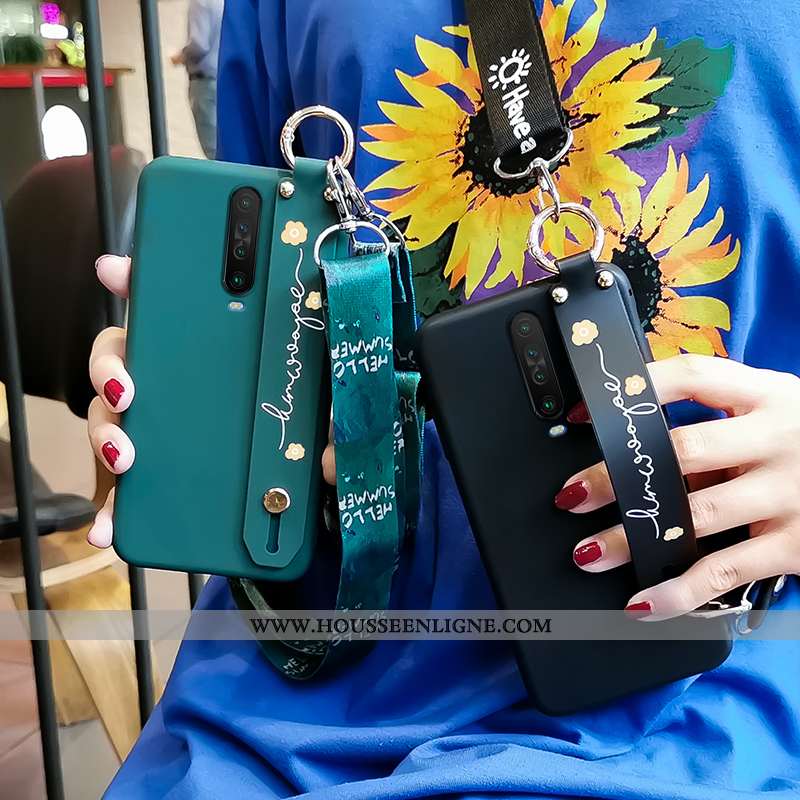 Coque Xiaomi Mi 9t Pro Ornements Suspendus Personnalité Fleur Nouveau Frais Petit Tendance Verte