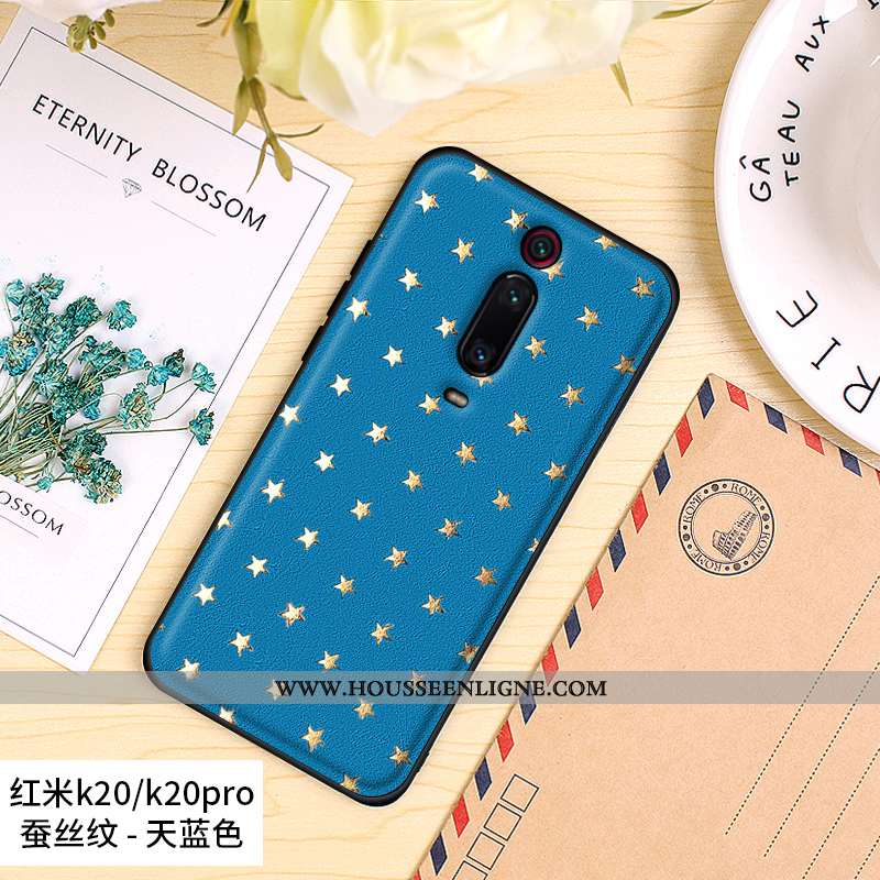 Coque Xiaomi Mi 9t Pro Personnalité Créatif Tendance Net Rouge Rouge Protection Bleu