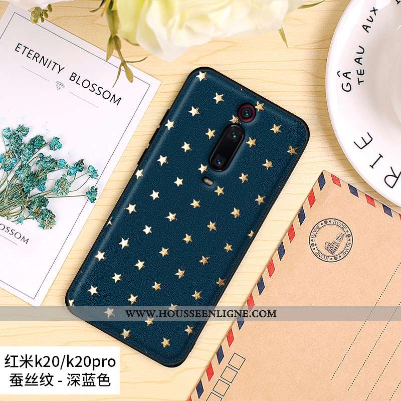 Coque Xiaomi Mi 9t Pro Personnalité Créatif Tendance Net Rouge Rouge Protection Bleu