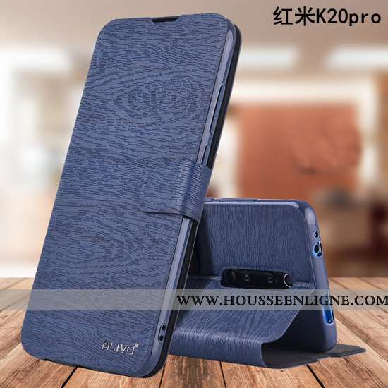Coque Xiaomi Mi 9t Pro Protection Cuir Téléphone Portable Tout Compris Étui Incassable Rouge