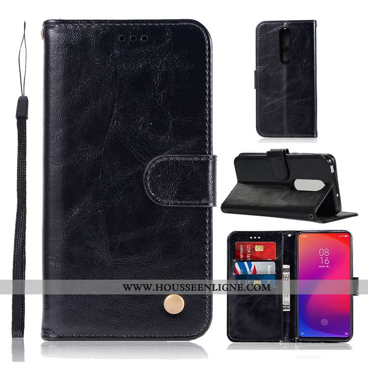 Coque Xiaomi Mi 9t Pro Protection Personnalité Téléphone Portable Étui Incassable Tout Compris Cuir 