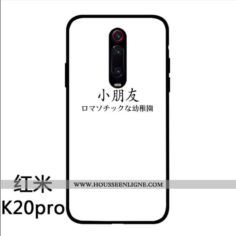 Coque Xiaomi Mi 9t Pro Protection Verre Incassable Amoureux Nouveau Téléphone Portable Blanche