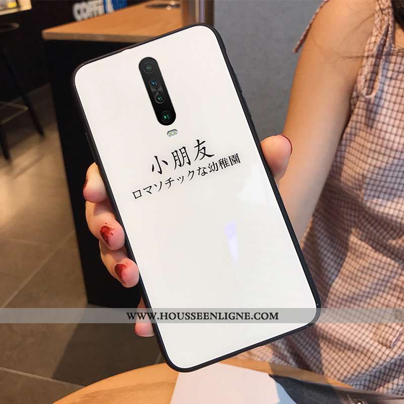 Coque Xiaomi Mi 9t Pro Protection Verre Incassable Amoureux Nouveau Téléphone Portable Blanche