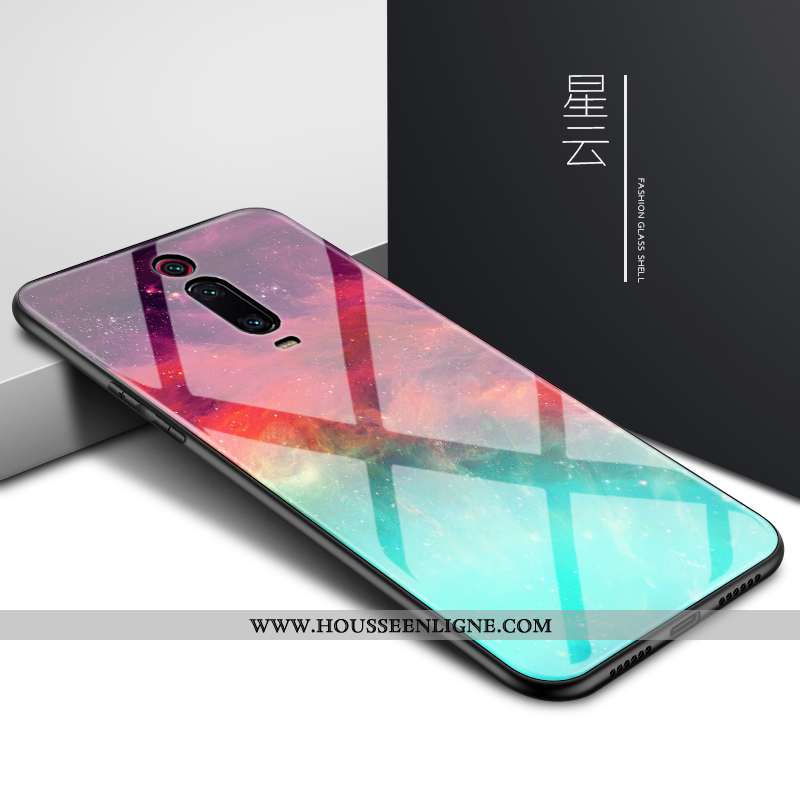 Coque Xiaomi Mi 9t Pro Protection Verre Petit Rouge Personnalité Mémorial