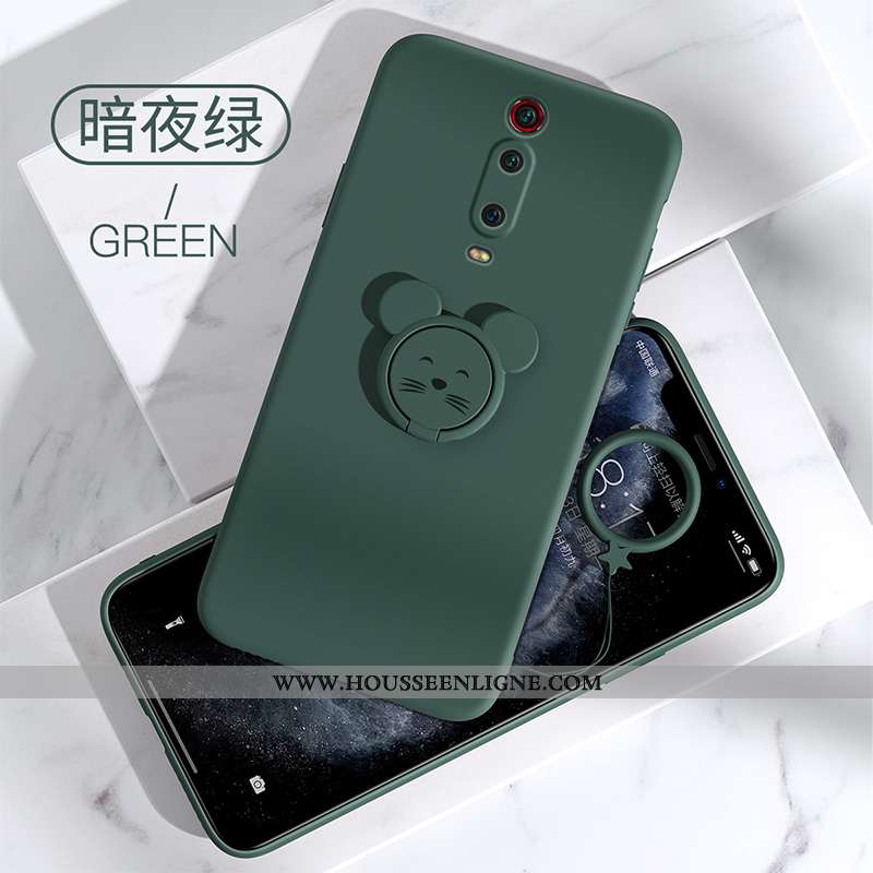 Coque Xiaomi Mi 9t Pro Silicone Protection Tout Compris Créatif Nouveau Étui Téléphone Portable Vert