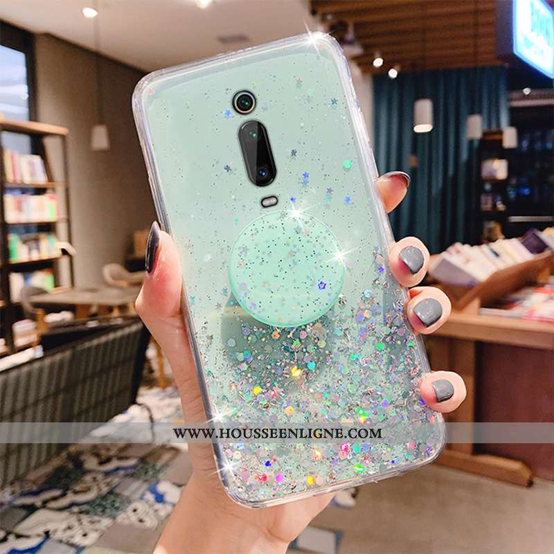 Coque Xiaomi Mi 9t Pro Transparent Personnalité Téléphone Portable Rose Protection Rouge Créatif