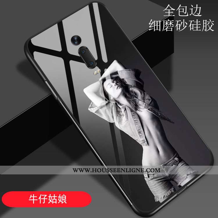 Coque Xiaomi Mi 9t Pro Verre Créatif Noir Art Rouge Europe Vent