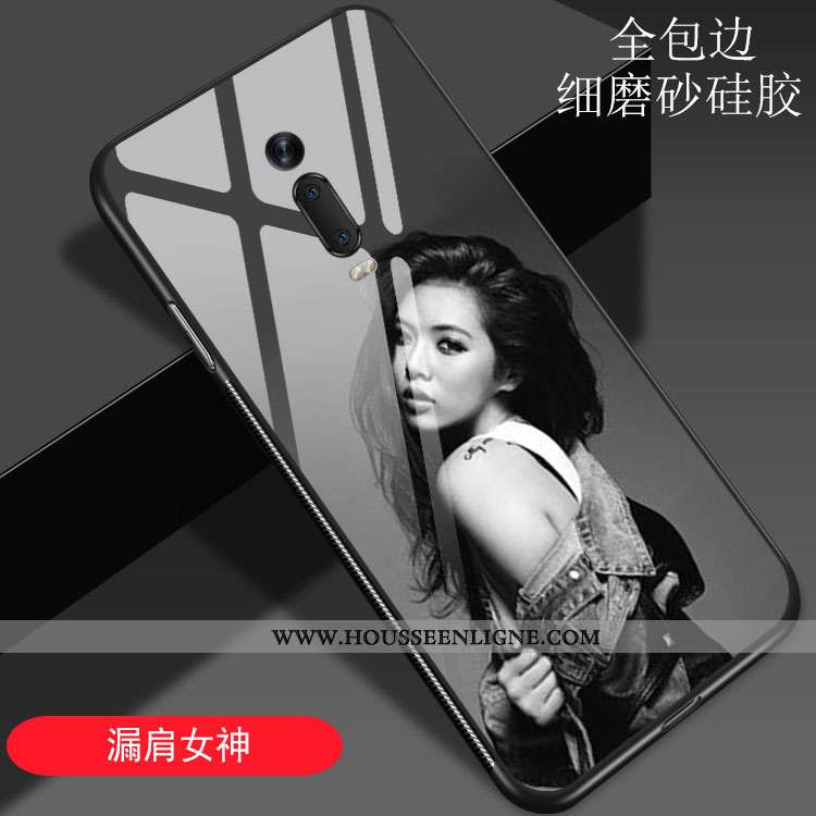 Coque Xiaomi Mi 9t Pro Verre Créatif Noir Art Rouge Europe Vent
