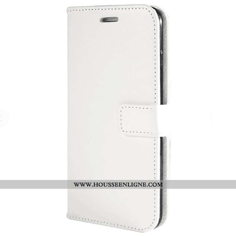 Coque Xiaomi Mi 9t Protection Cuir Noir Petit Rouge Téléphone Portable Housse