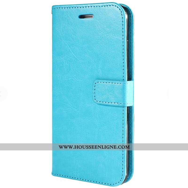 Coque Xiaomi Mi 9t Protection Cuir Noir Petit Rouge Téléphone Portable Housse