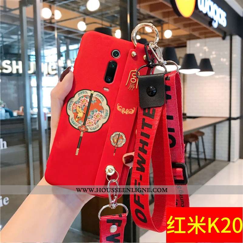Coque Xiaomi Mi 9t Protection Ornements Suspendus Téléphone Portable Étui Style Chinois Personnalité