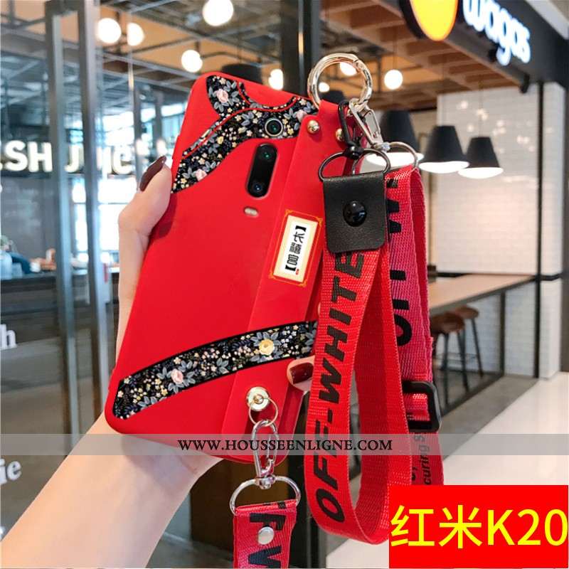 Coque Xiaomi Mi 9t Protection Ornements Suspendus Téléphone Portable Étui Style Chinois Personnalité