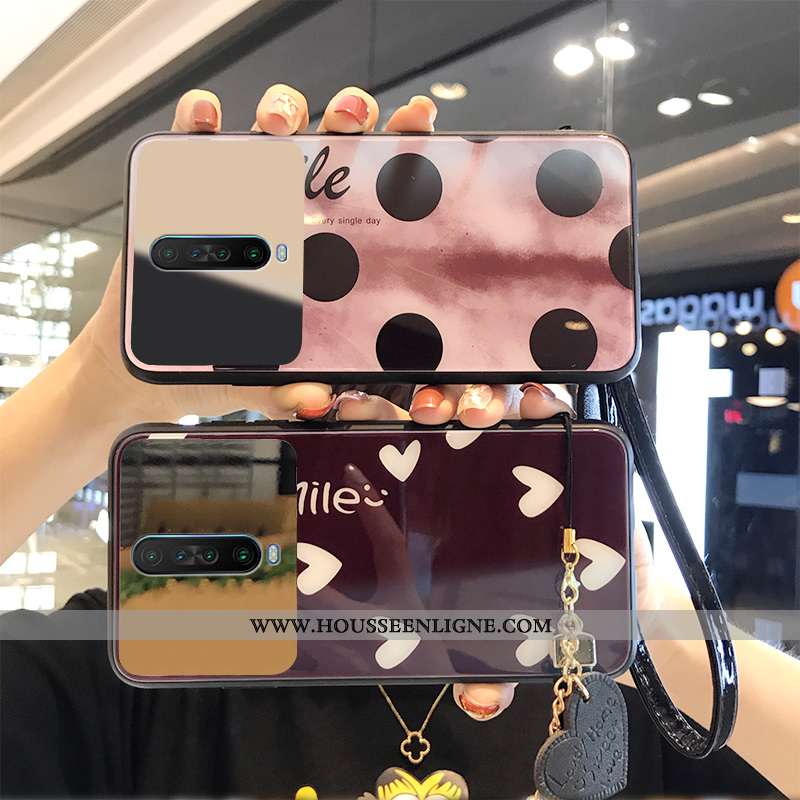 Coque Xiaomi Mi 9t Tendance Mode Amour Étui Verre Mémorial Rose