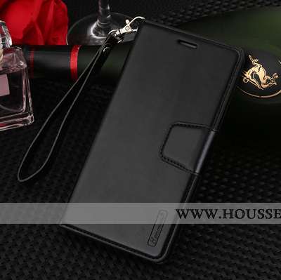 Coque Xiaomi Mi A1 Cuir Véritable Cuir Protection Rose Fluide Doux Téléphone Portable Étui