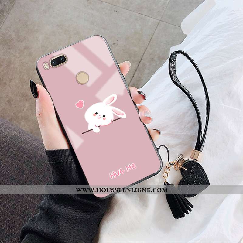 Coque Xiaomi Mi A1 Dessin Animé Protection Téléphone Portable Petit Tout Compris Ours Blanche