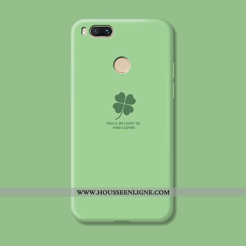 Coque Xiaomi Mi A1 Fluide Doux Silicone Rouge Amoureux Personnalité Incassable