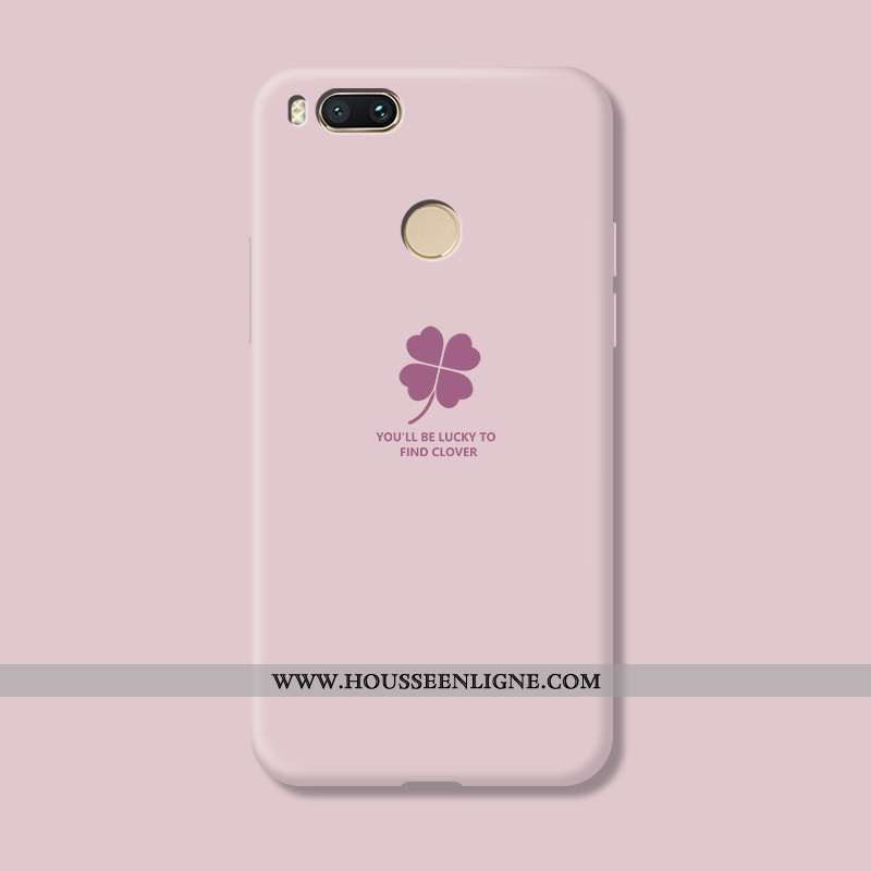 Coque Xiaomi Mi A1 Fluide Doux Silicone Rouge Amoureux Personnalité Incassable