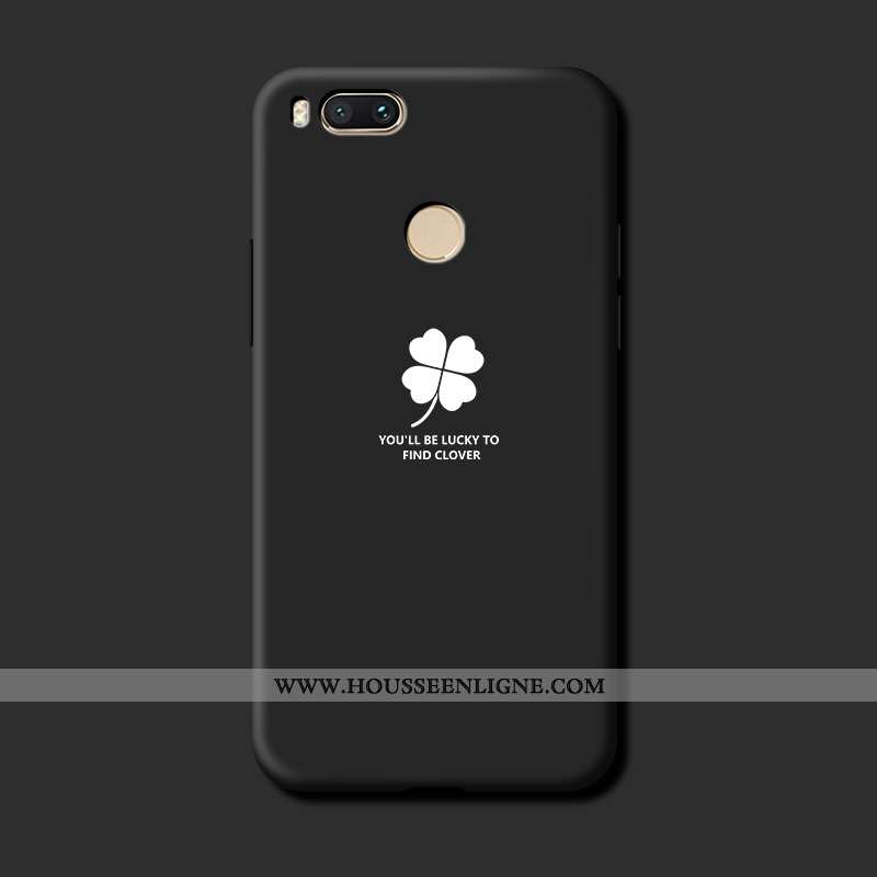 Coque Xiaomi Mi A1 Fluide Doux Silicone Rouge Amoureux Personnalité Incassable