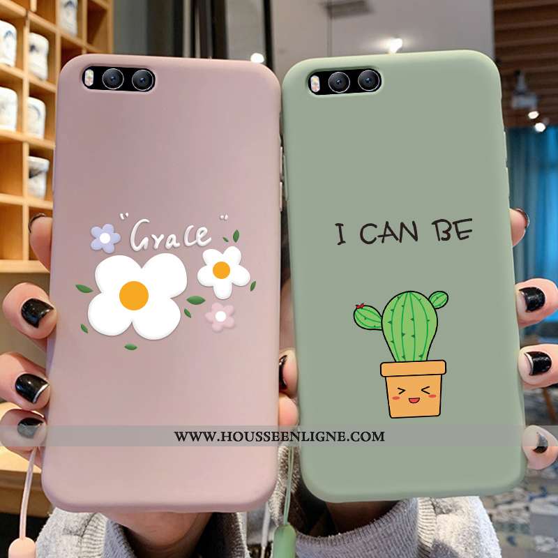 Coque Xiaomi Mi A1 Protection Personnalité Dessin Animé Tendance Étui Téléphone Portable Rose