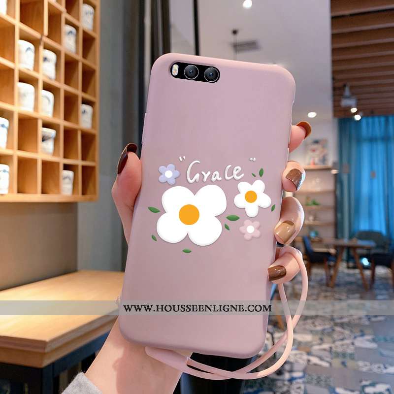 Coque Xiaomi Mi A1 Protection Personnalité Dessin Animé Tendance Étui Téléphone Portable Rose
