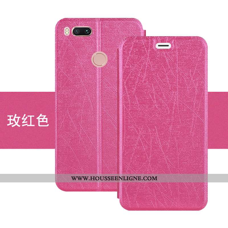 Coque Xiaomi Mi A1 Protection Personnalité Incassable Tout Compris Silicone Support Petit Bleu