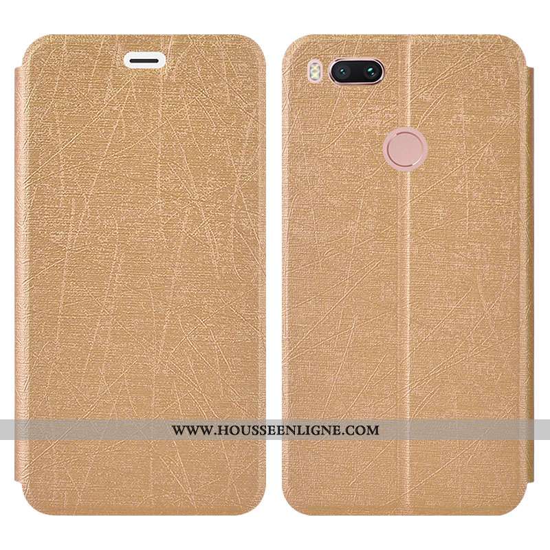 Coque Xiaomi Mi A1 Protection Personnalité Incassable Tout Compris Silicone Support Petit Bleu