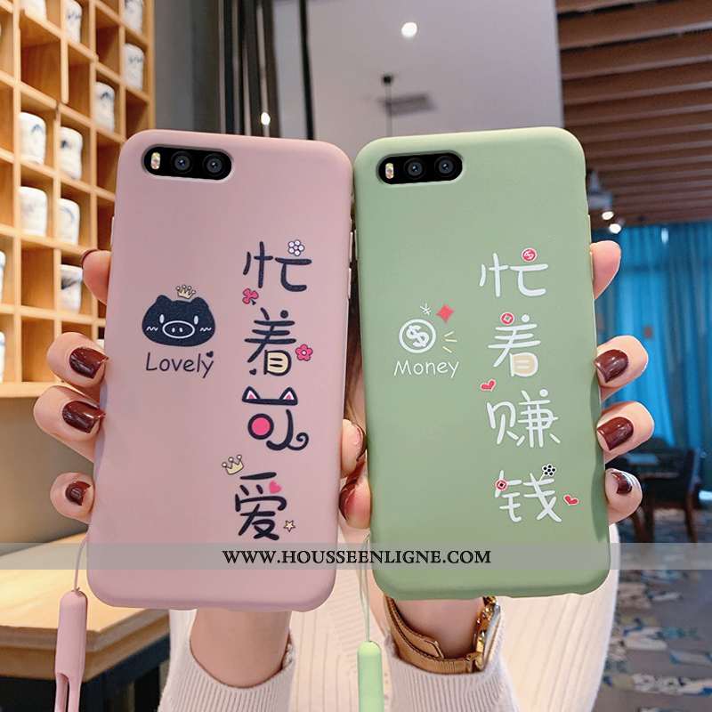 Coque Xiaomi Mi A1 Silicone Charmant Tout Compris Amoureux Vert Incassable Fluide Doux Verte