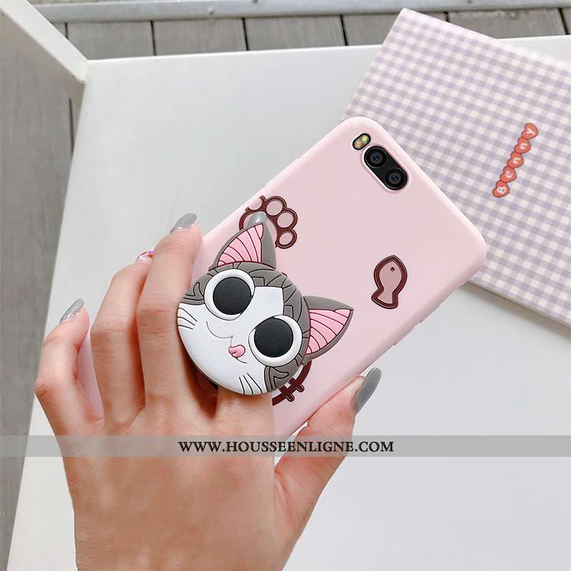Coque Xiaomi Mi A1 Silicone Protection Chiens Support Chat Téléphone Portable Vert Verte