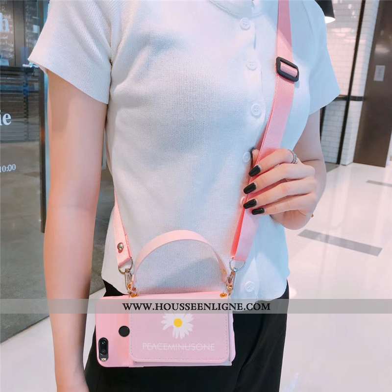 Coque Xiaomi Mi A1 Tendance Ornements Suspendus Net Rouge Petit Portefeuille Noir