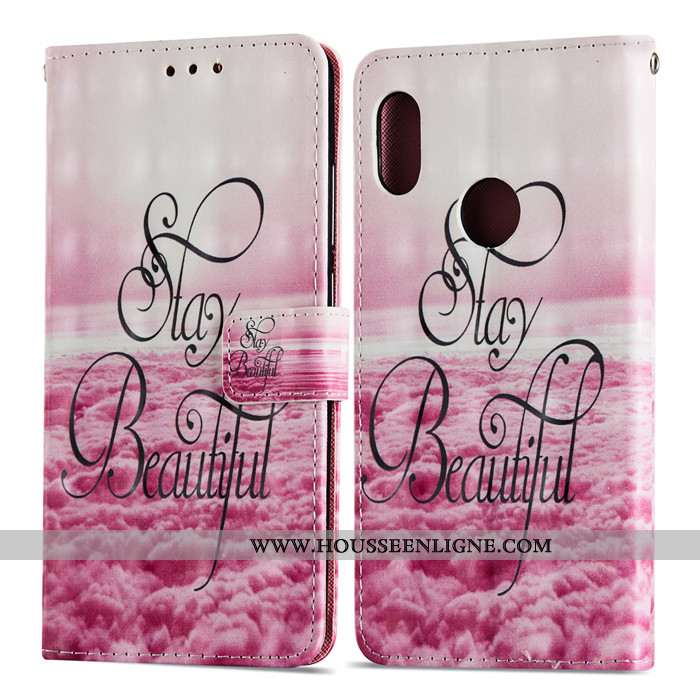 Coque Xiaomi Mi A2 Dessin Animé Charmant Tout Compris Protection Incassable Cuir Bleu