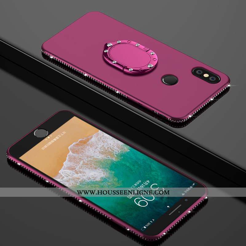 Coque Xiaomi Mi A2 Délavé En Daim Personnalité Net Rouge Tendance Petit Créatif