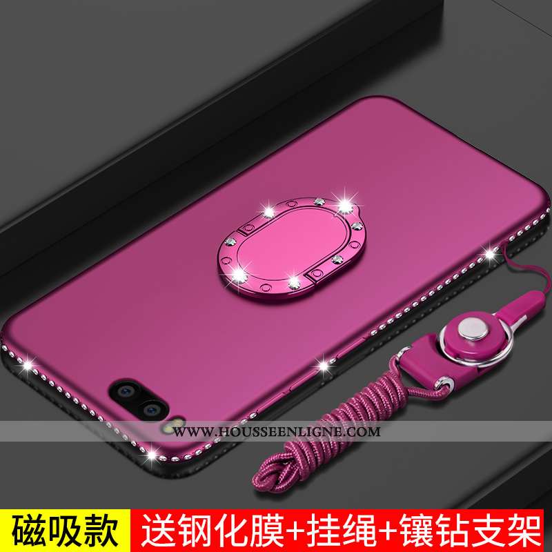 Coque Xiaomi Mi A2 Délavé En Daim Personnalité Net Rouge Tendance Petit Créatif