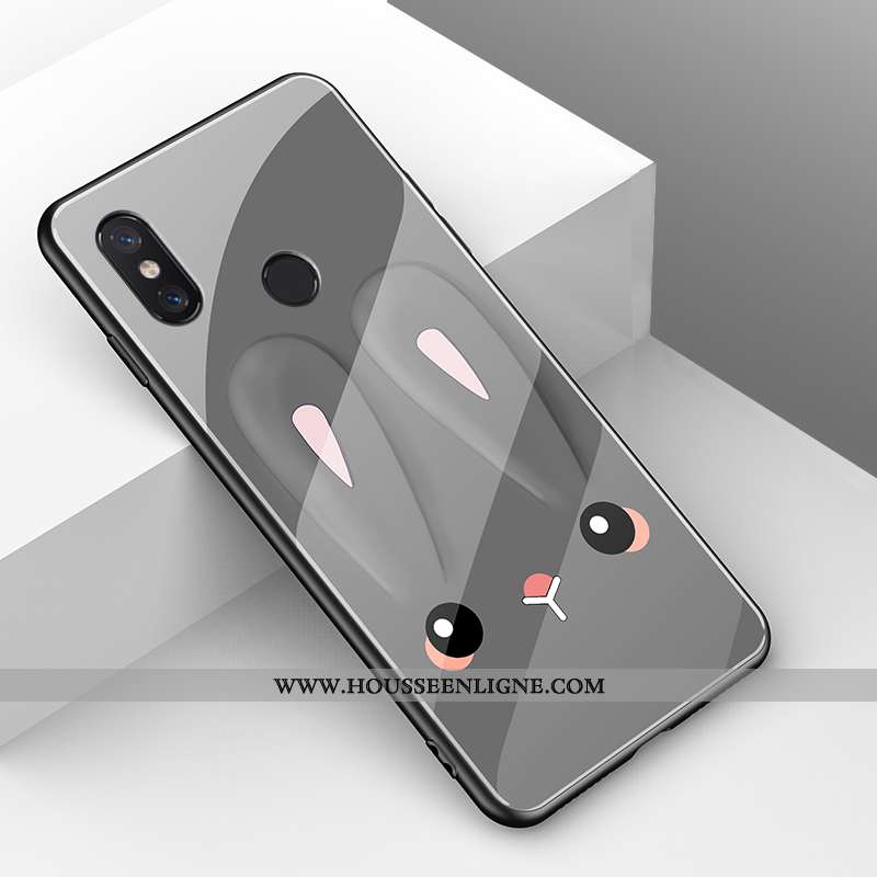 Coque Xiaomi Mi A2 Lite Mode Protection Créatif Rouge Violet Tendance Téléphone Portable