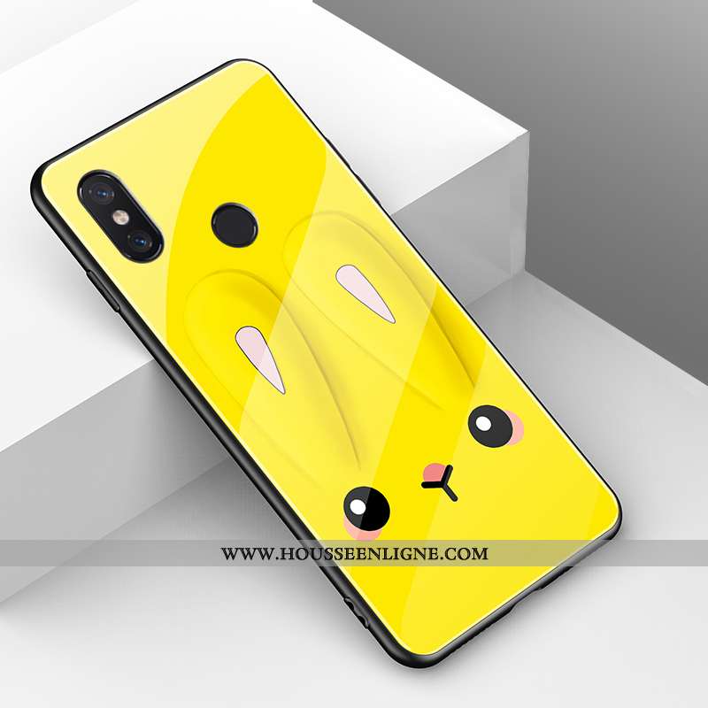 Coque Xiaomi Mi A2 Lite Mode Protection Créatif Rouge Violet Tendance Téléphone Portable