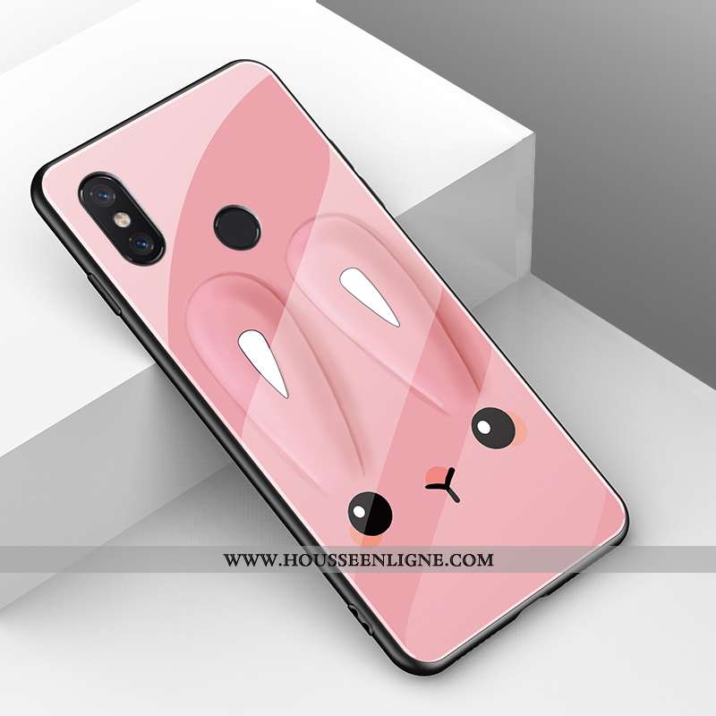 Coque Xiaomi Mi A2 Lite Mode Protection Créatif Rouge Violet Tendance Téléphone Portable